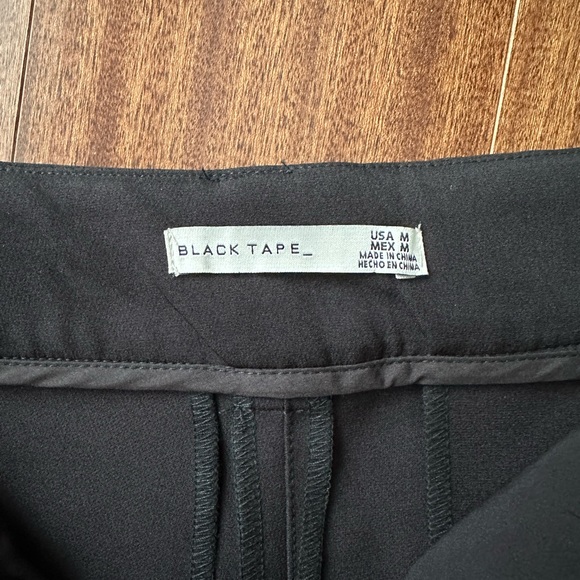 Black Tape Structured Bermuda Shorts - Picture 5 of 8